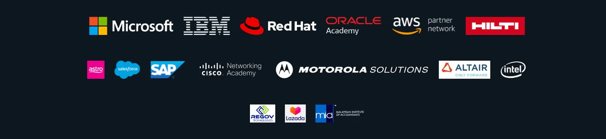 الشراكات الصناعية العالمية لجامعة APU - APU Industry Partners